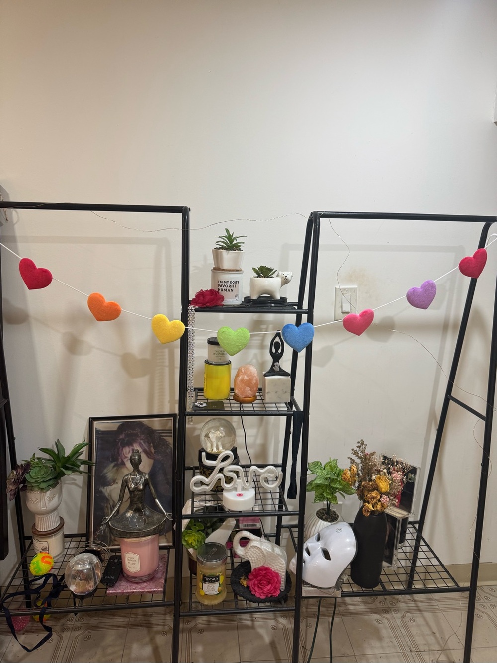 Multicolor Heart Garland String Lights -
PERFECT FOR PRIDE 💛💚💜❤️🧡💙